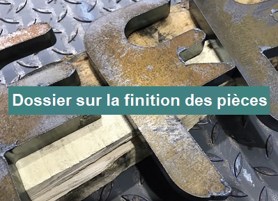 Dossier sur les travaux de finition des pièces en tôle